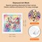 5D Special Shape Diamond Art Kits for Beginners,12×12inch/30×30cm, Flower